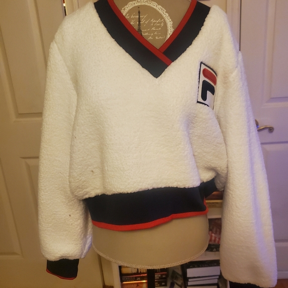 Fila Sylvia Crop Sweater - Picture 3 of 15